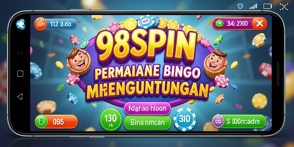 Screenshot gameplay 98SPIN menampilkan keseruan Bingo yang nyata.