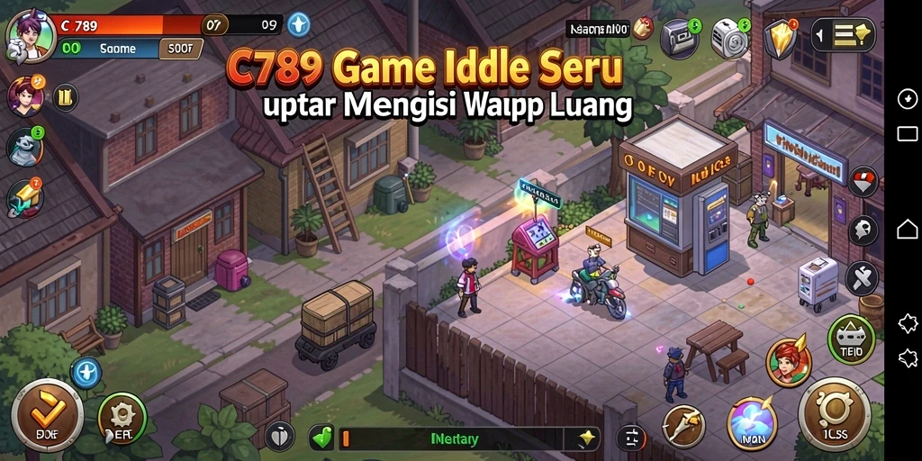 Tampilan gameplay C789 yang menawan dan menghibur.