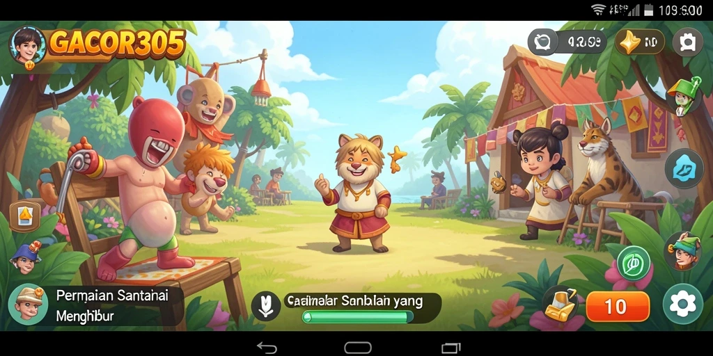 Tampilan menarik dari gameplay GACOR305 yang menghibur.