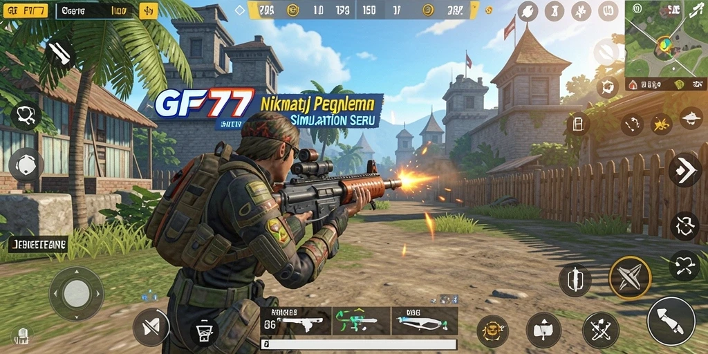 Tampilan gameplay GF777 yang menarik dan interaktif dalam Simulation.