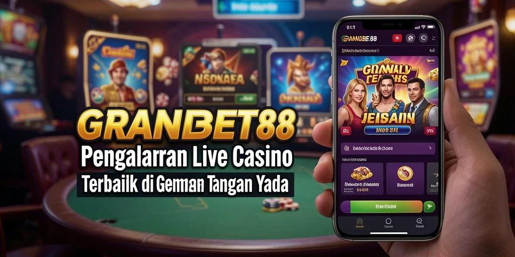 Tampilan gameplay mendebarkan di GRANDBET88 Live Casino.