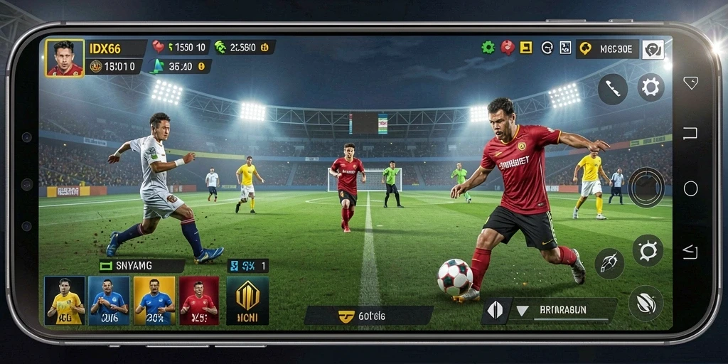 Gameplay seru dan mendebarkan dari IDX66 dalam olahraga.