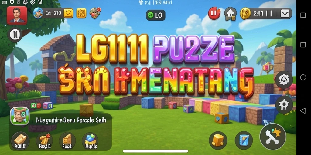 Tampilan menarik dari gameplay LG111 yang penuh teka-teki.