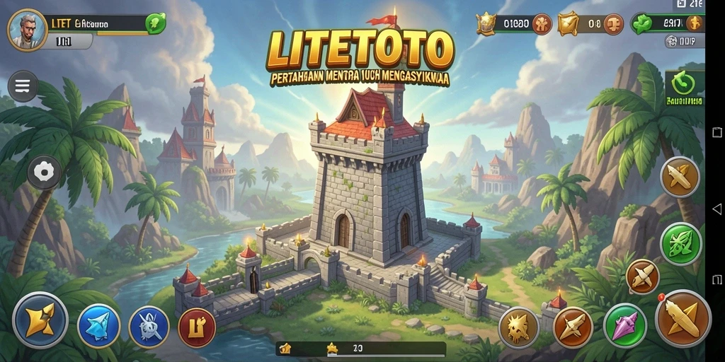 Gameplay menarik dengan strategi menara pertahanan yang menegangkan.