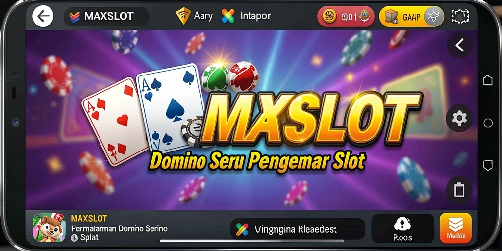 Tampilan gameplay MAXSLOT yang mengasyikkan dan seru.