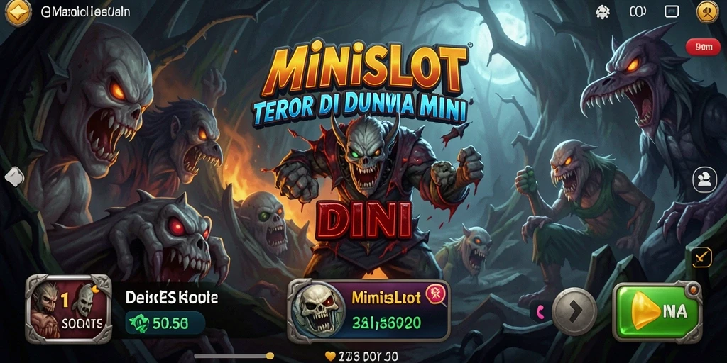Tampilan gameplay horor yang menegangkan di <strong>MINISLOT</strong>.