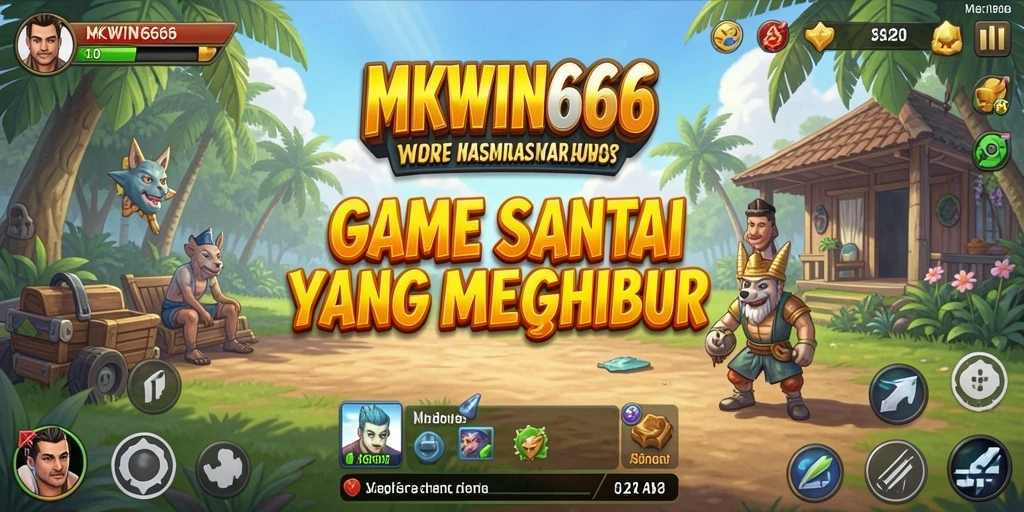 Gameplay menarik dan menyenangkan di MKWIN666.