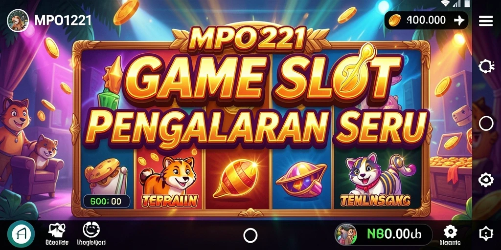 Tampilan gameplay seru dari MPO1221 dalam kategori Slot.