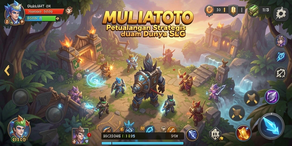 Tampilan gameplay menarik dari MULIATOTO dengan berbagai strategi.