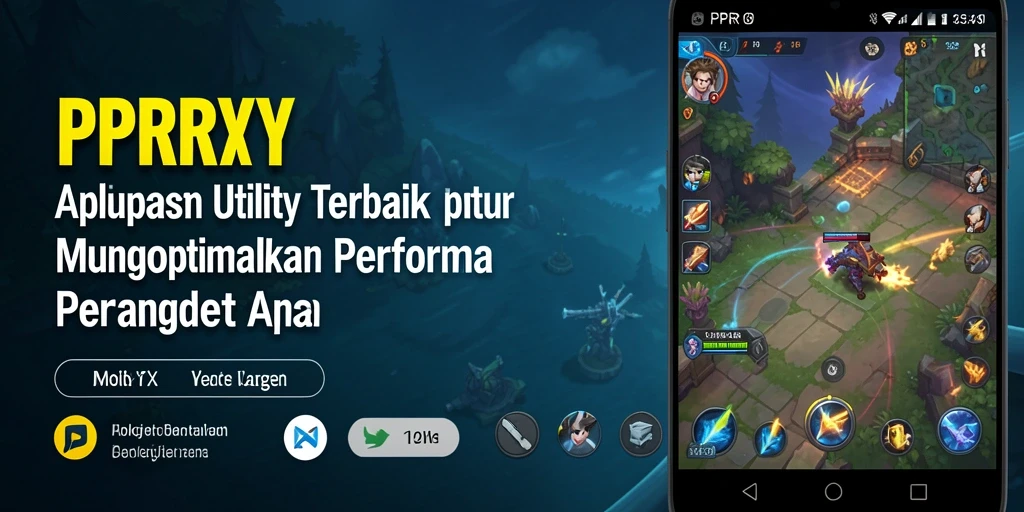 Tampilan utama PPRRYY yang menampilkan fitur-fitur Utility.