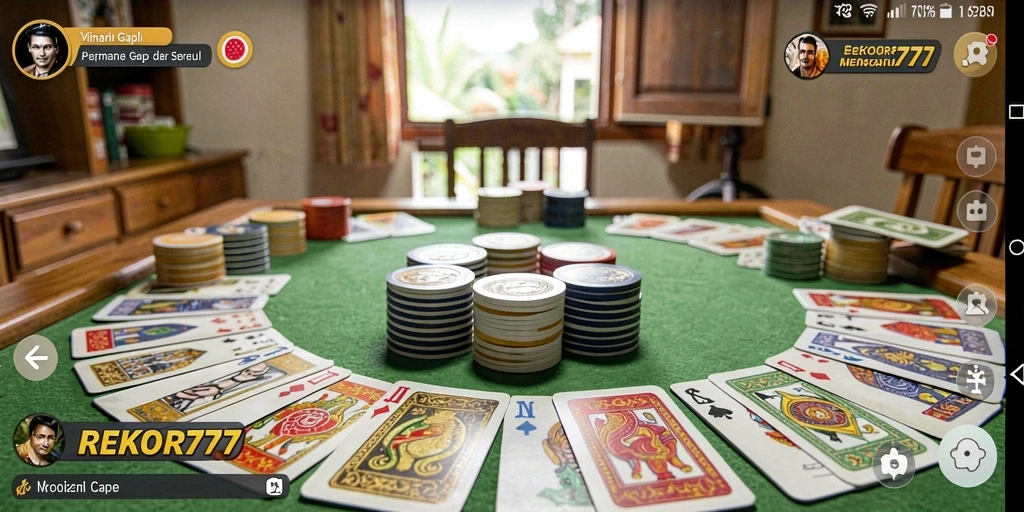 Tampilan gameplay seru dan interaktif di REKOR777.