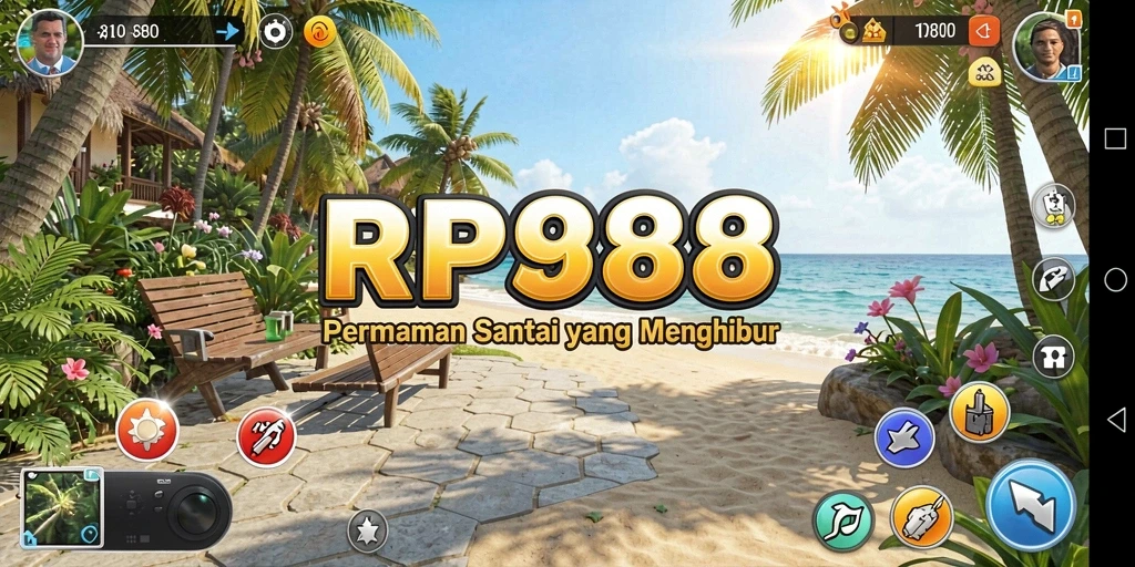 Gambar tampilan gameplay santai dan menghibur di RP888.