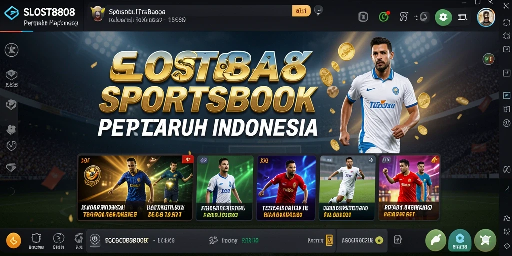 Tampilan gameplay SLOST8808 yang menarik dengan opsi taruhan olahraga.