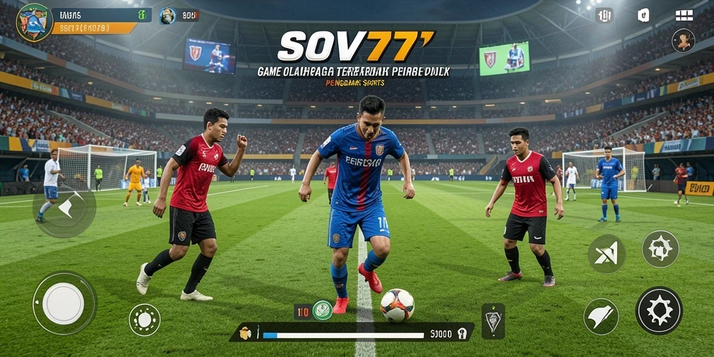 Tampilan screenshot game SOV777 menampilkan aksi seru dalam permainan olahraga.