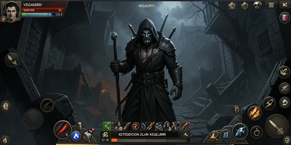 Gameplay menakutkan dengan suasana kegelapan yang mencekam.