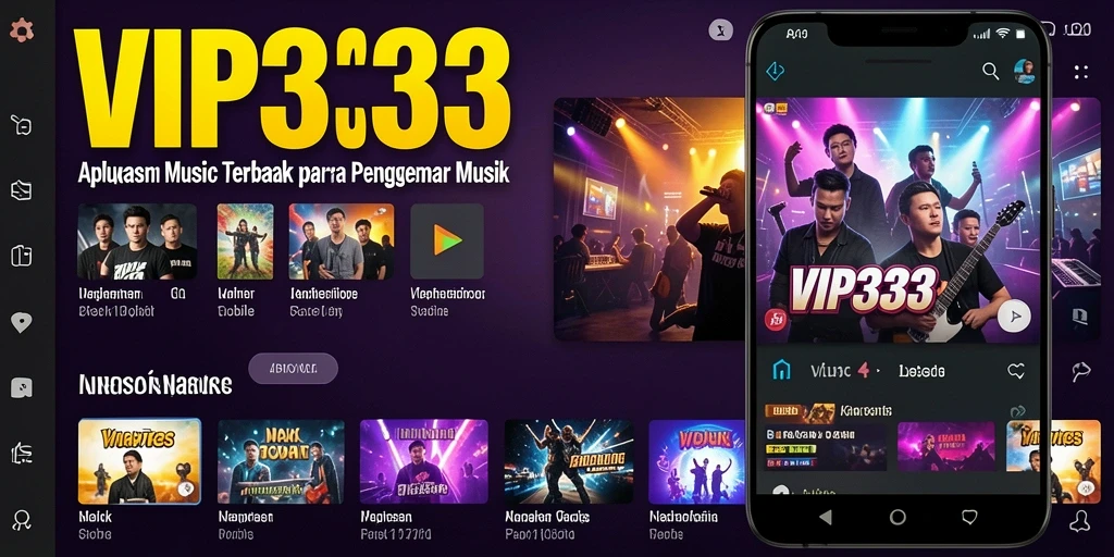 Tangkapan layar gameplay VIP333 dengan tampilan daftar lagu yang menarik.